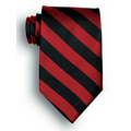 School Stripes Tie - Black/Red